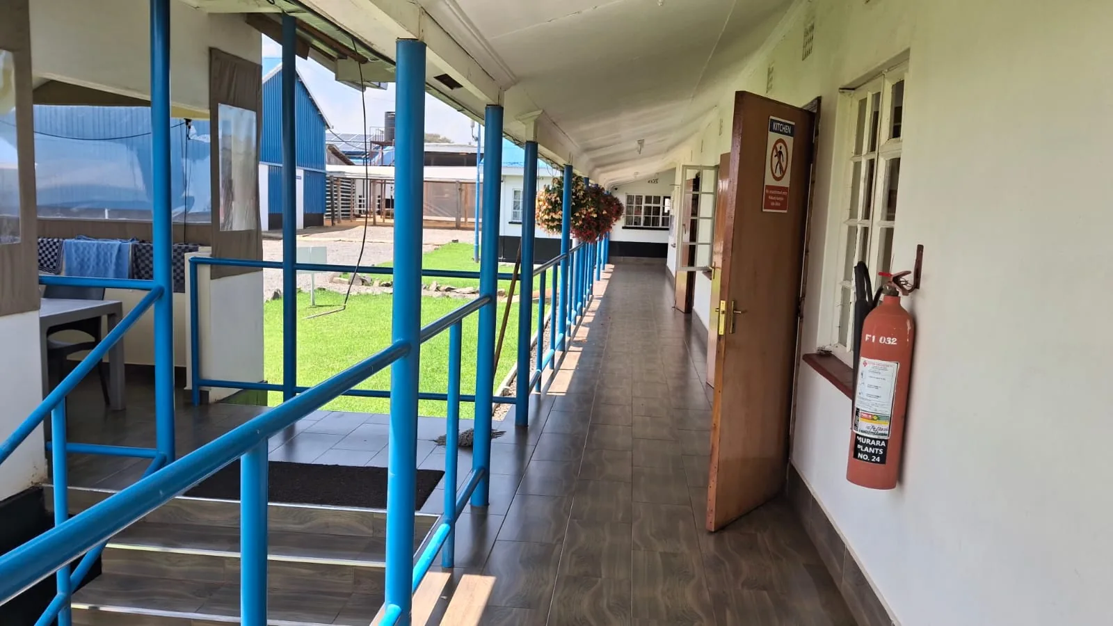 Murara Plants finished corridor